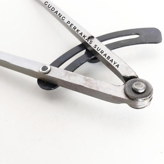 

Produk Baru!! Caliper Wing Compass Jangka Metal Marking Circles Machinist Wood 10 In