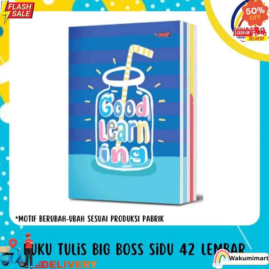 Buku Tulis Big Boss Sidu 42 Lembar (Pak) D Terlaris