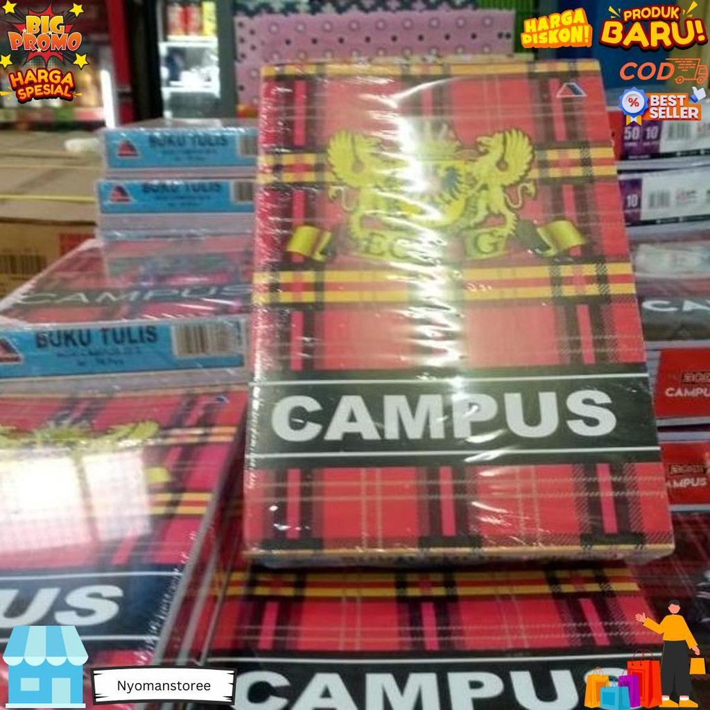 

1Pack=10Buah Buku Tulis Panjang Buku Tulis Boxy 42Lembar Segitiga D Cod