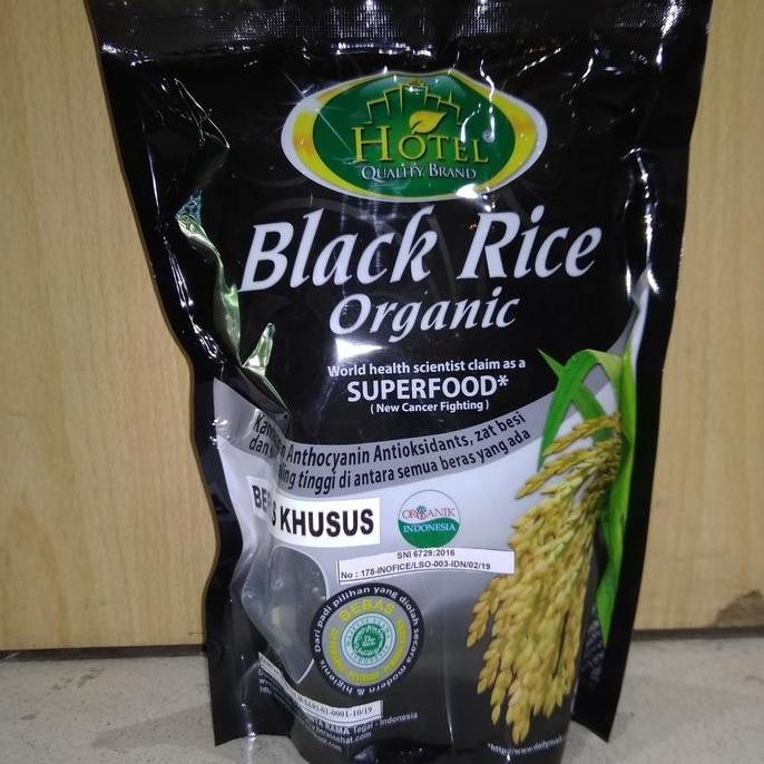 

Baru Hotel Beras Hitam Organik 800g