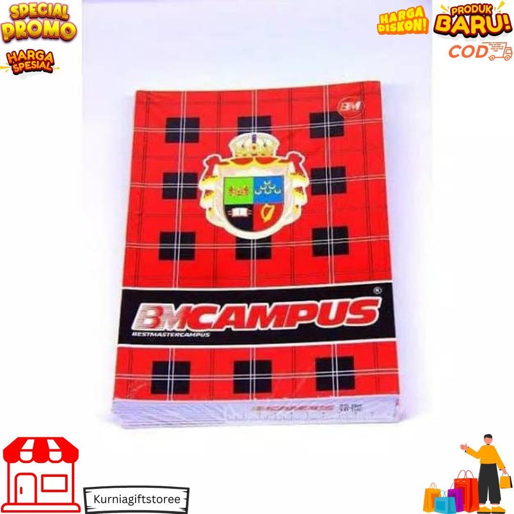 

Buku Tulis Bmc Campus Isi 36Lembar (1 Pak Isi 10 Buku) D Cod