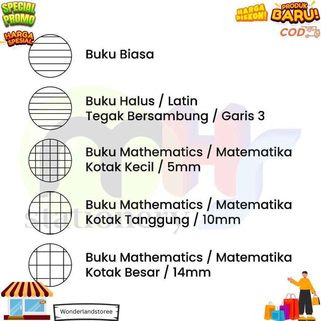 

Buku Tulis 32 38 58 Lembar Sidu Skola Vision Setrimin Halus Alfabet Latin Kotak 1 Pak 10 Buku D Promo Puncak