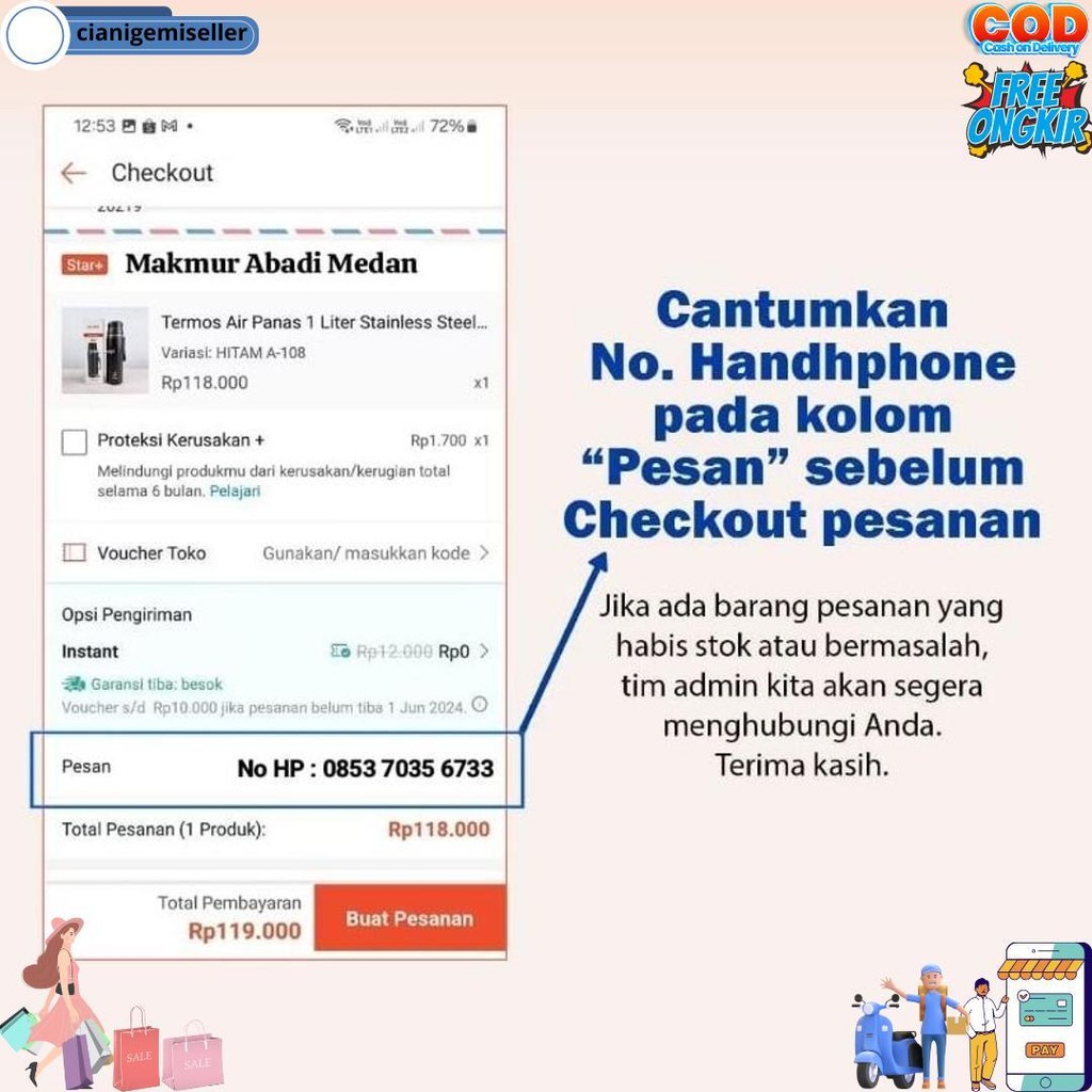 

(1Pack:10Pcs) Buku Tulis Isi 50 Lembar Termurah! Best Seller / Buku Tulis Sekolah Murah Bergaris Sa / Sp Isi 50 Lembar 10 Buku / Buku Tulis Murah 50 Sp / Sa D Termurah