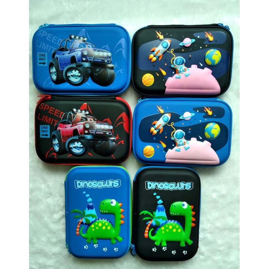

Tempat pensil kotak pensil 3D Cowo Hardtop Pencil Case tempat pensil Anak Cowo Kado Ultah Keren tempat pensil paud tk sd berkualitas Stationery Stationery
