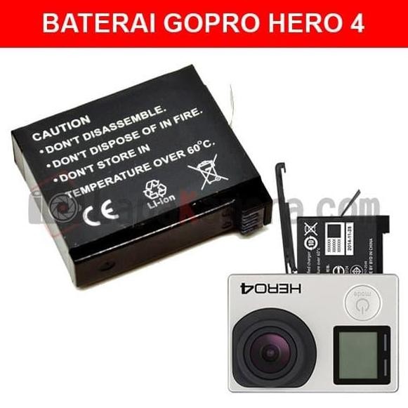 Baterai GoPro Hero 4