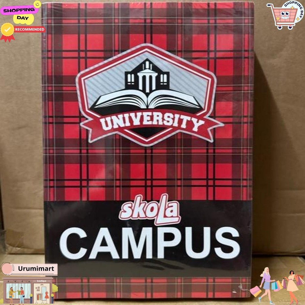 

Buku Tulis Campus 50 Lembar Boxy (10Pc) / Buku Tulis Big Boss D Promo 4.4