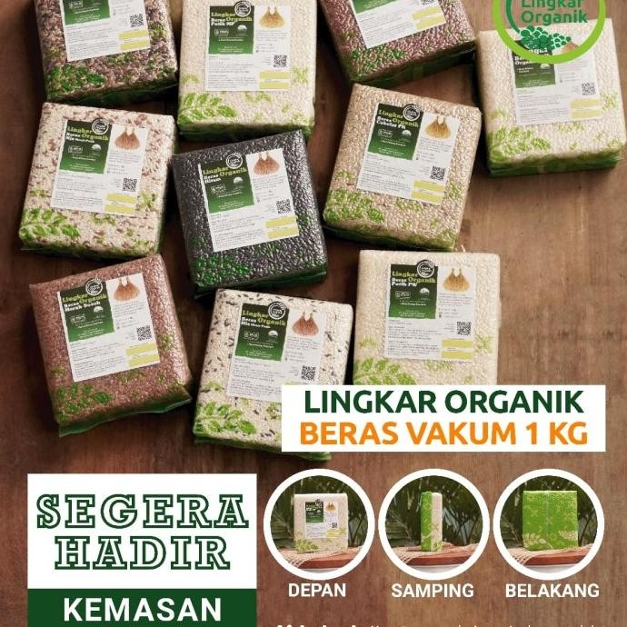 

Baru Lingkar Organik Beras Merah/Hitam/Coklat Vakum - Beras Diet