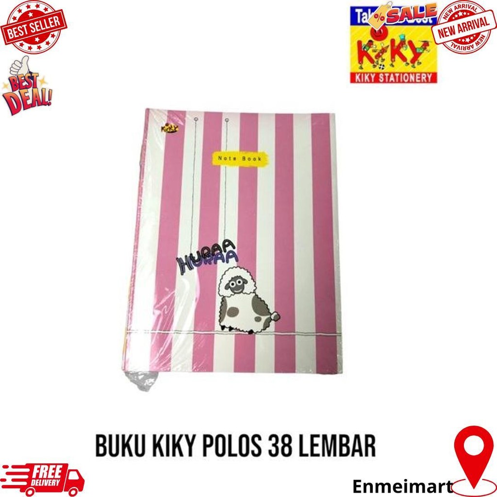 

Promo Buku Tulis 38 Lembar (Kiky,Okey,Sidu)-Shagb D Promo Puncak