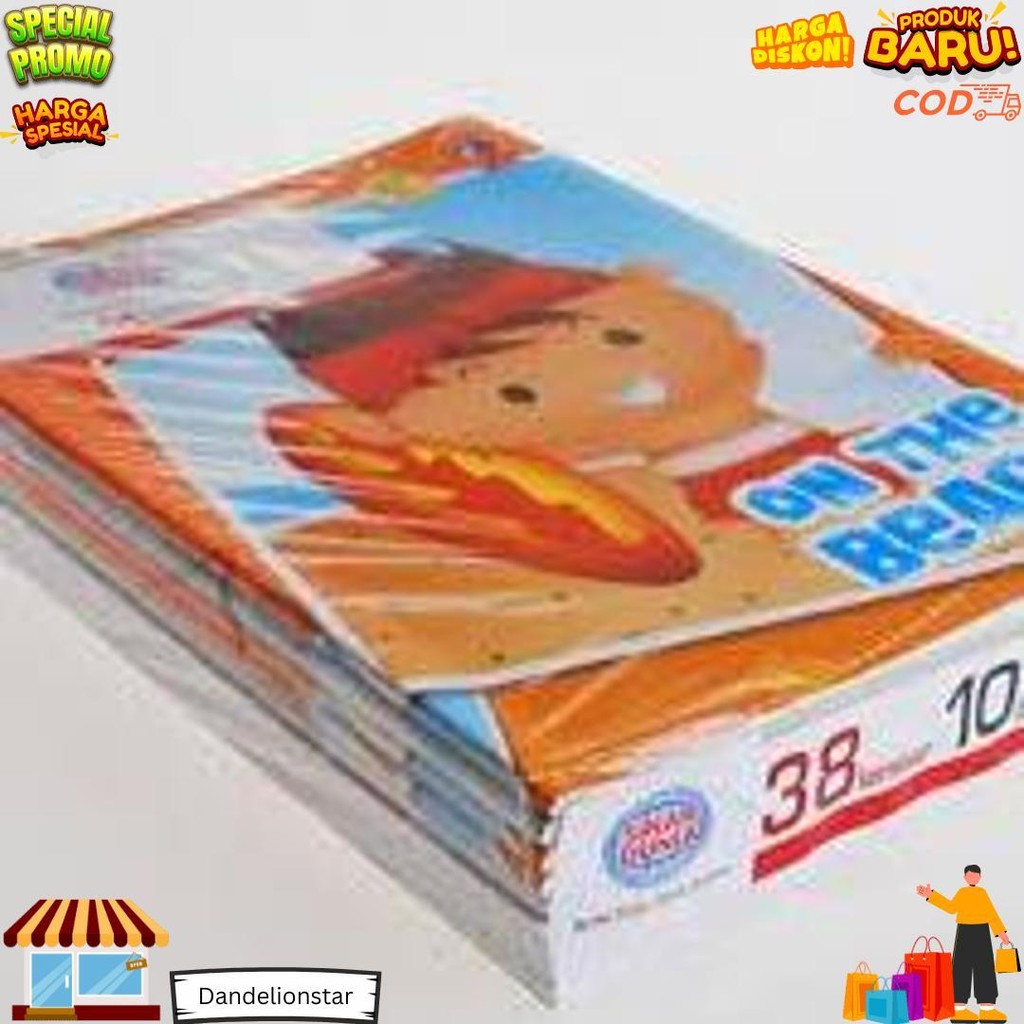 

Buku Tulis 38 Sidu Pack Isi 10 / Buku Tulis Sinar Dunia D Cod