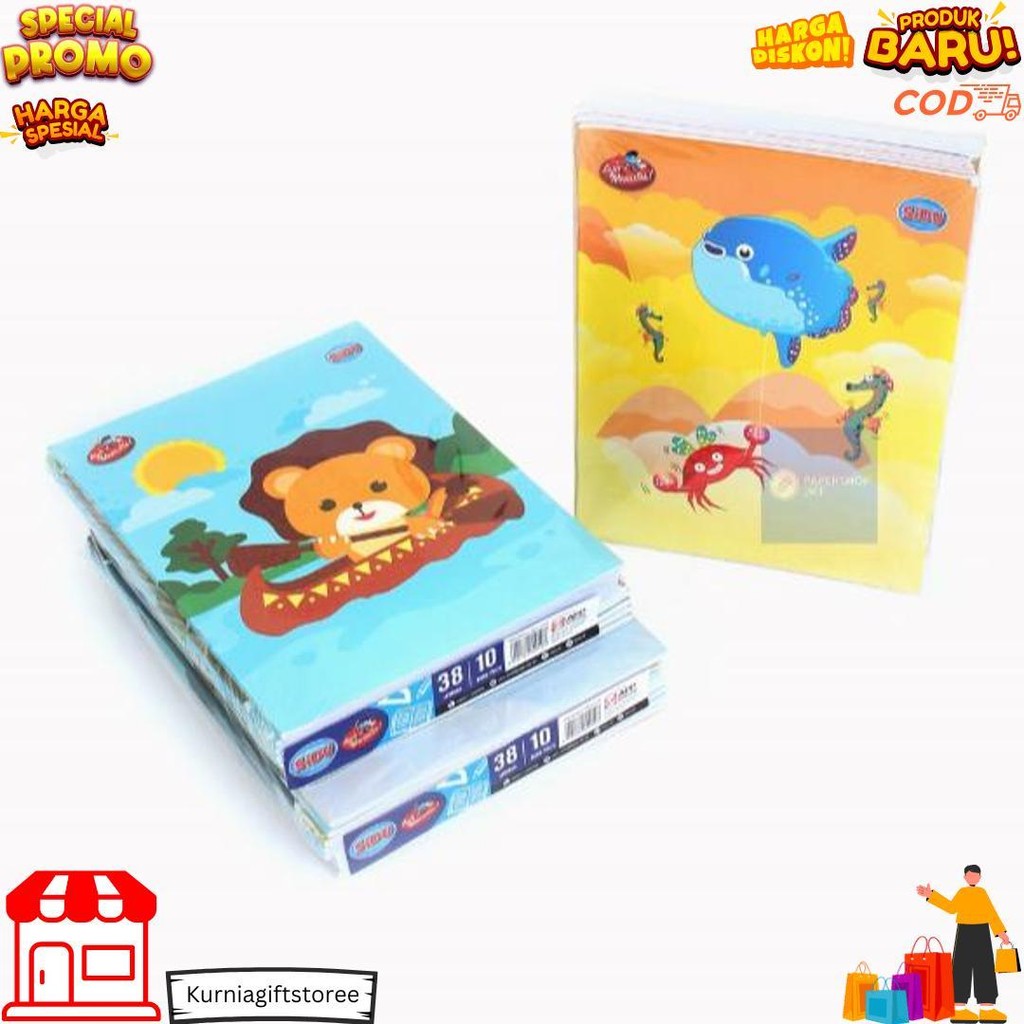 

Buku Tulis Sidu 38 Lembar Isi 10Pcs D Promo 4.4