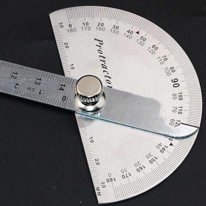 

Produk Baru!! Super Murah Protractor Penggaris Jangka Ruler Aluminium 14.5Cm 180 Degree - Pr180