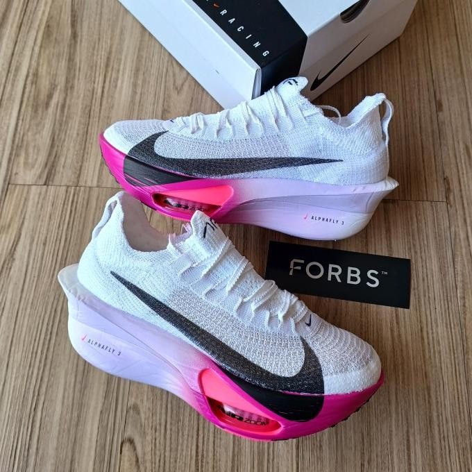 NEW Nike Air Zoom Alphafly Next% 3 White Purple Agate || pink vivid grape