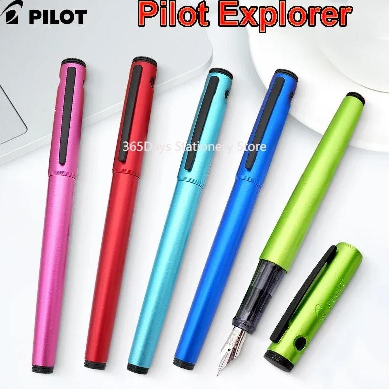 

Original Pilot Pen Fountain Pen Explorer Frosted Resin With Converter Writing Office School Supplies Calligraphy Pen