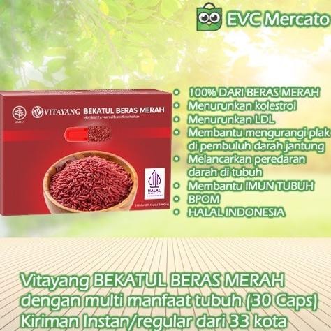 

tersedia vitayang bekatul beras merah, suplemen penurun kolesterol