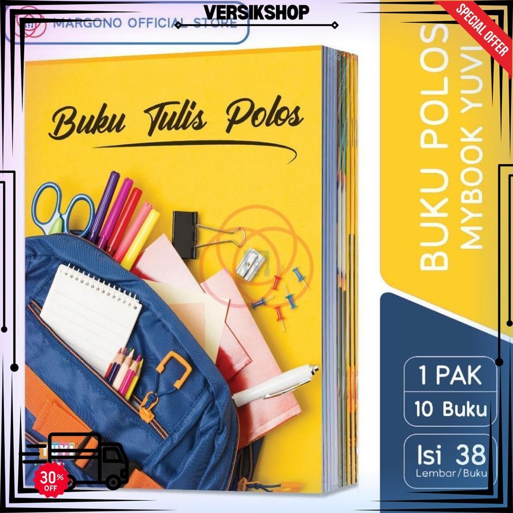 

My Book Yuvi Buku Tulis Polos 38 Lembar D Sale