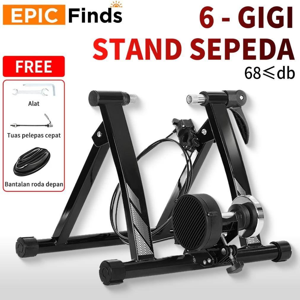 Trainer Sepeda Universal Bike Trainer Stand Trainer Quick Release Lever