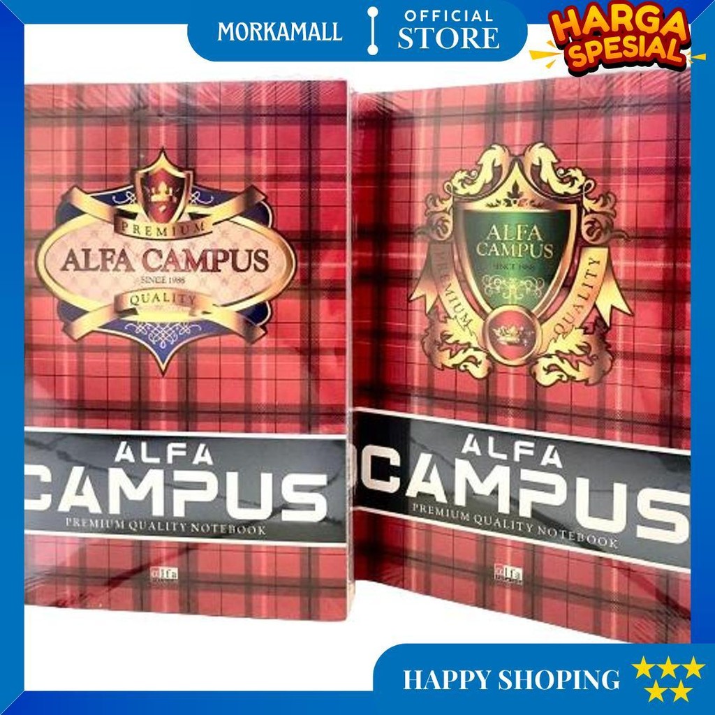 

1 Pack - Buku Besar Alfa Campus 36 Lembar - Ukuran B5 (Isi 10 Buku) D Gratis Ongkir