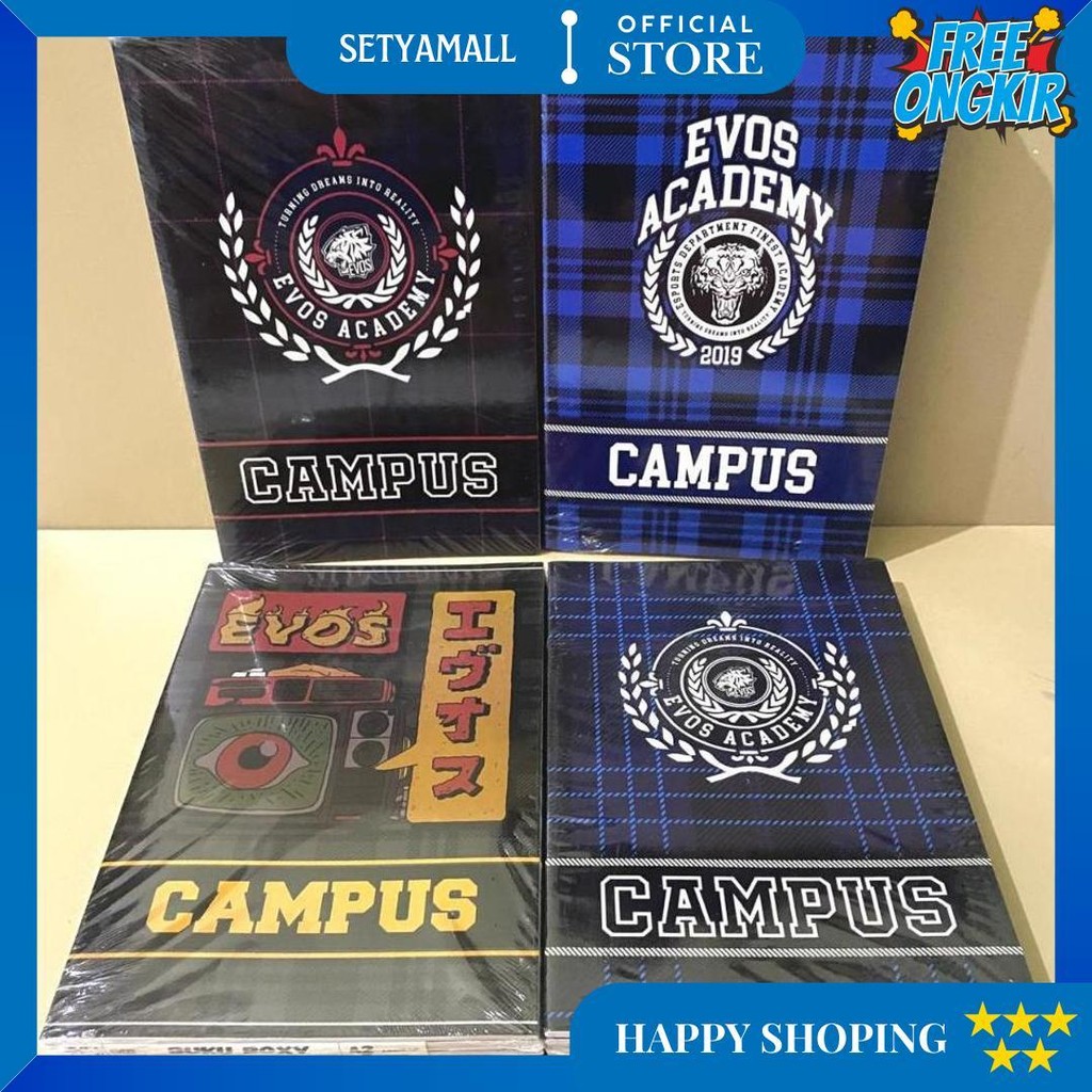 

[5 Buku - 42 Lembar] Buku Besar / Boxy - Evos Academy Campus - 42 Lembar D Promo 4.4