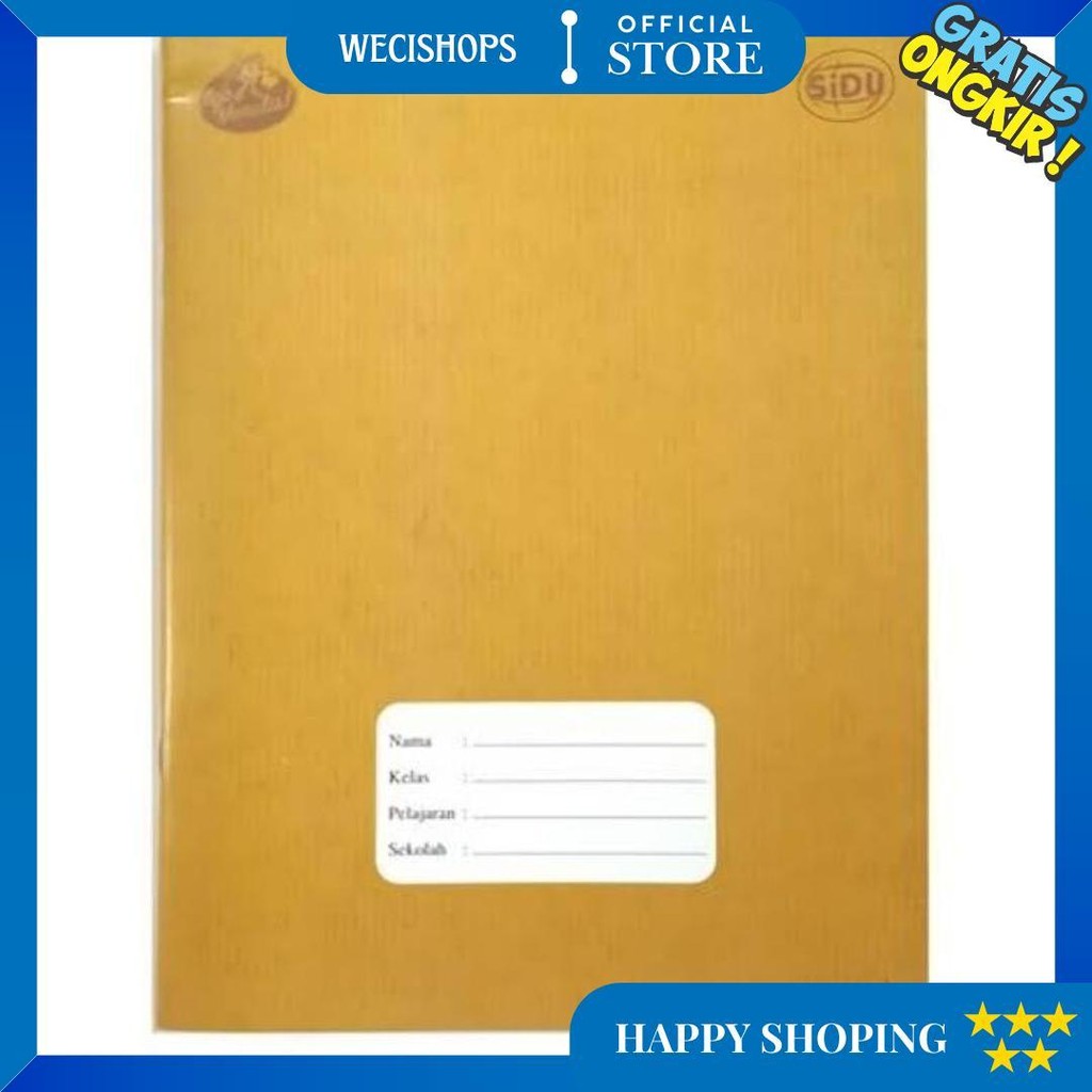 

Buku Tulis Sidu Kraft 40 Dan 60 / Pack Isi 10 Buku D Terlaris