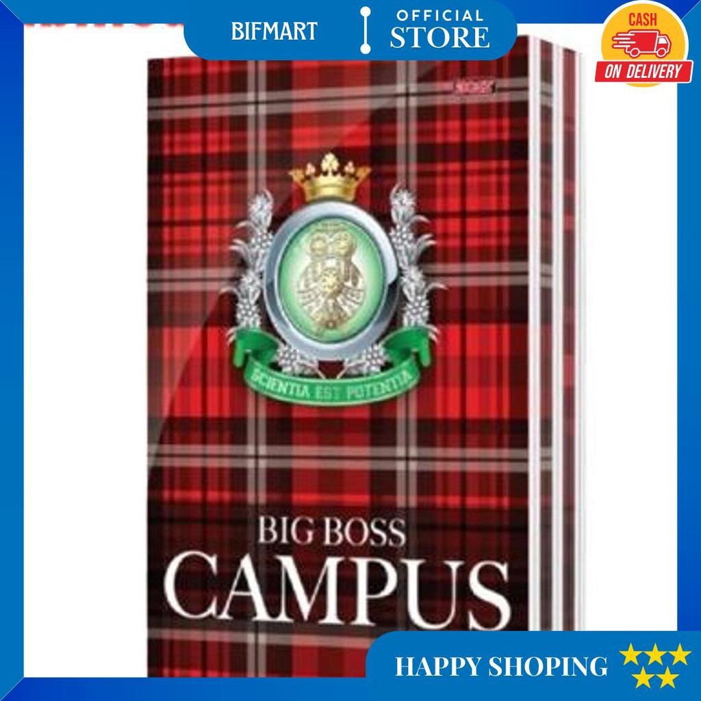 

Tbmo Pack Buku Tulis Eb 36 Campus Big Boss Isi 10Pcs - (20 Pack) - Ang D Termurah