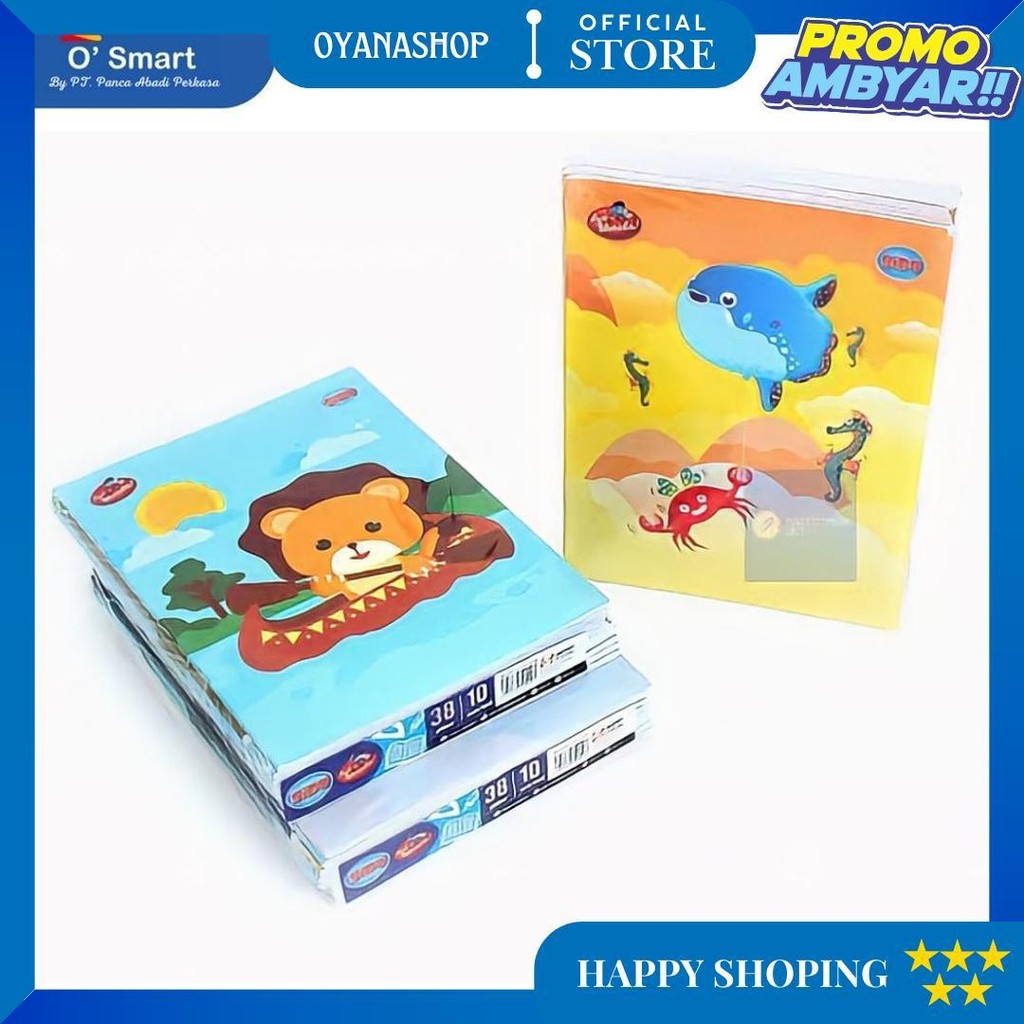 

Sidu Buku Tulis Sinar Dunia 38 Lembar (1 Pack Isi 10 Pcs) D Termurah