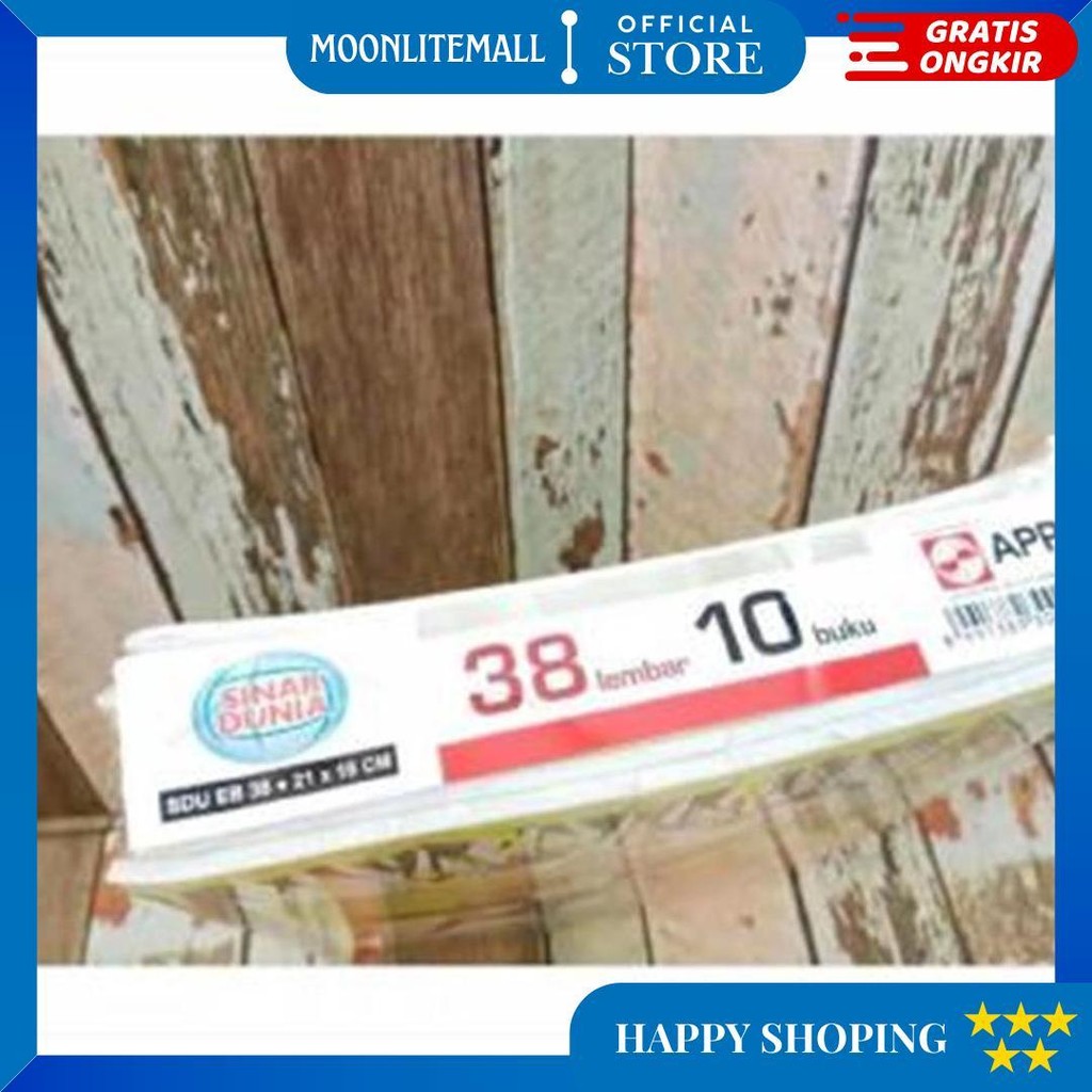 

[Davis]Buku Tulis Sidu 38 (10Pcs) Sin Ar Dunia D Cod