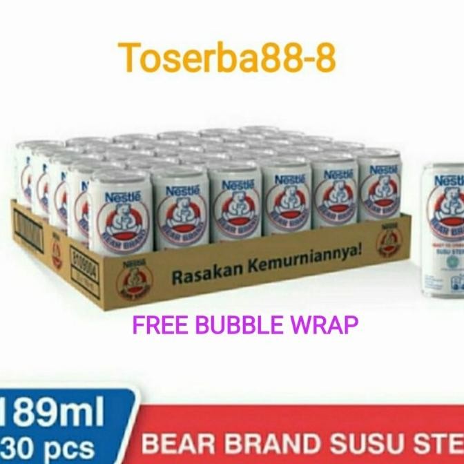 

tersedia susu beruang bear brand karton 30 free bubble wrap