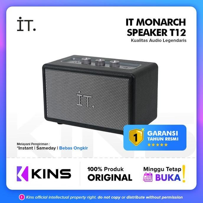 Promo It Monarch Bluetooth Speaker T12