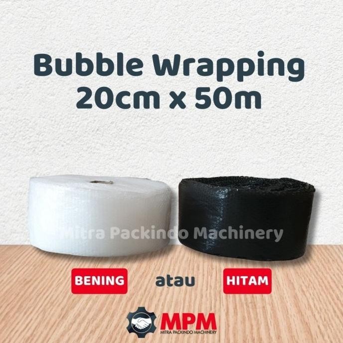 

tersedia bubble wrapping 20cm / buble wrap / plastik gelembung 20 cm roll