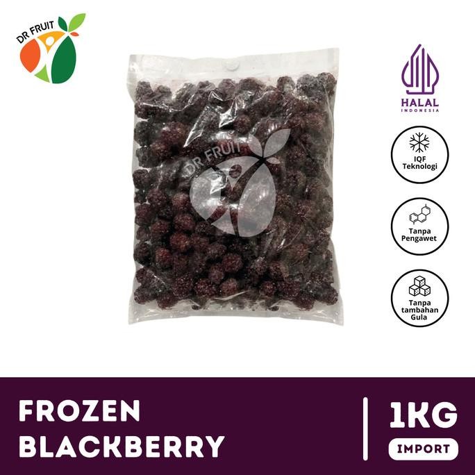 

Diskon! Buah Blackberry Beku | Frozen Blackberry (IQF) | 1 KG