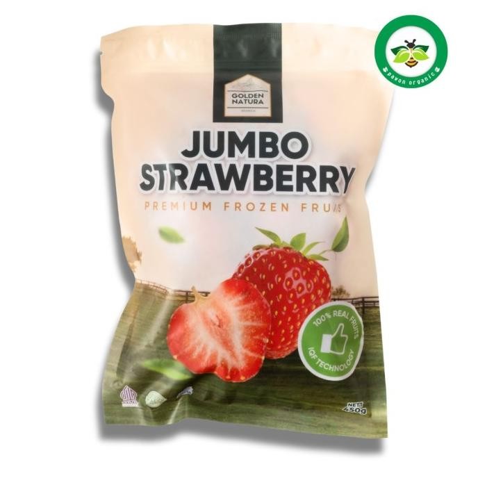 

Diskon! Jumbo Strawberry Premium Frozen Fruits | Buah Strawberry Besar Beku