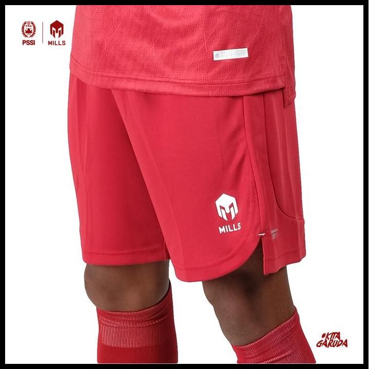 Mills Celana Timnas Indonesia Football Short Home Player Issue 3110Ina Original Best Seller