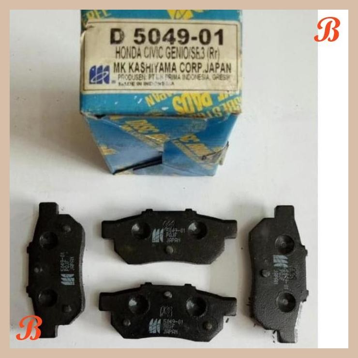 [SMM] MK KASHIYAMA KAMPAS REM BELAKANG D5049 HONDA CIVIC GENIO, CITY 1.3 1.5