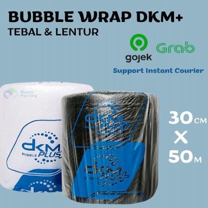 

tersedia bubble wrap dkm+ blue premium, murah (30cm x50m)