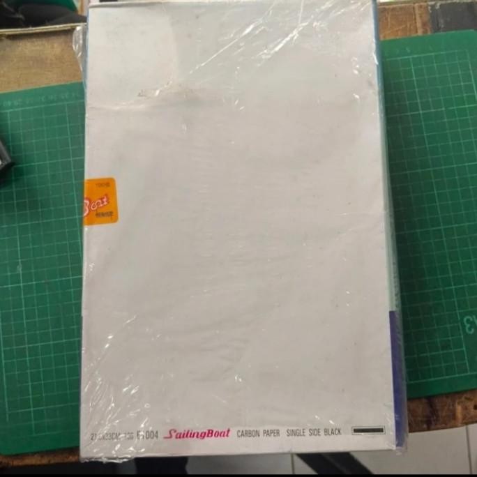 

karbon folio (F4) /carbon paper sailing boad single / satu sisi murah