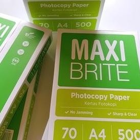 

Kertas HVS F4 70gr Maxi Brite Folio 70gr murah