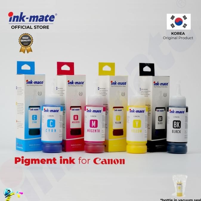

Tinta Canon Pigment Inkmate - IP2770, MP287, MP258, G1000, G1010