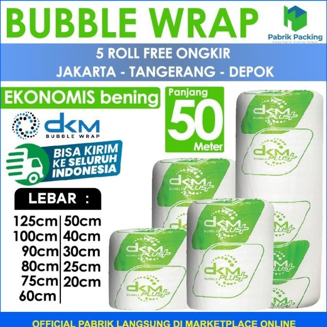 

tersedia plastik bubble wrap bening hijau / bubble wrap murah dkm 50 meter