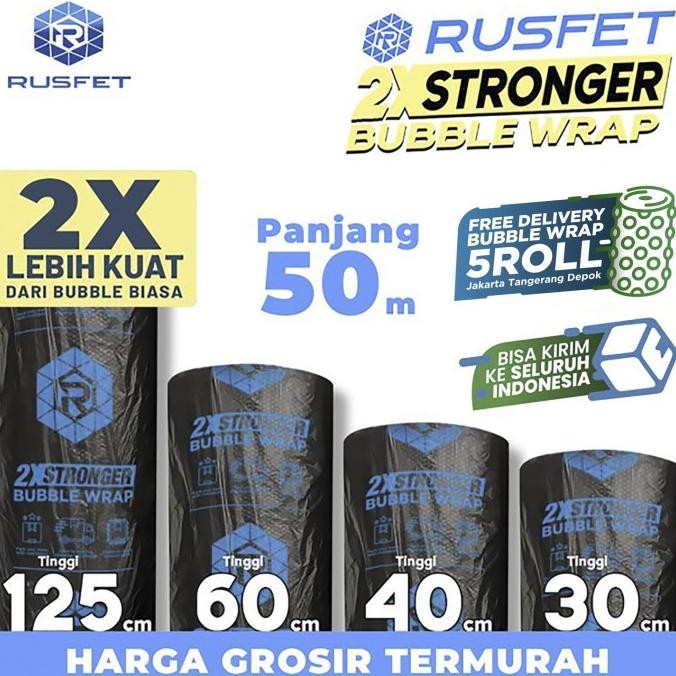 

tersedia bubble wrap 50meter rusfet hitam dkm plus bubblewrap termurah / roll