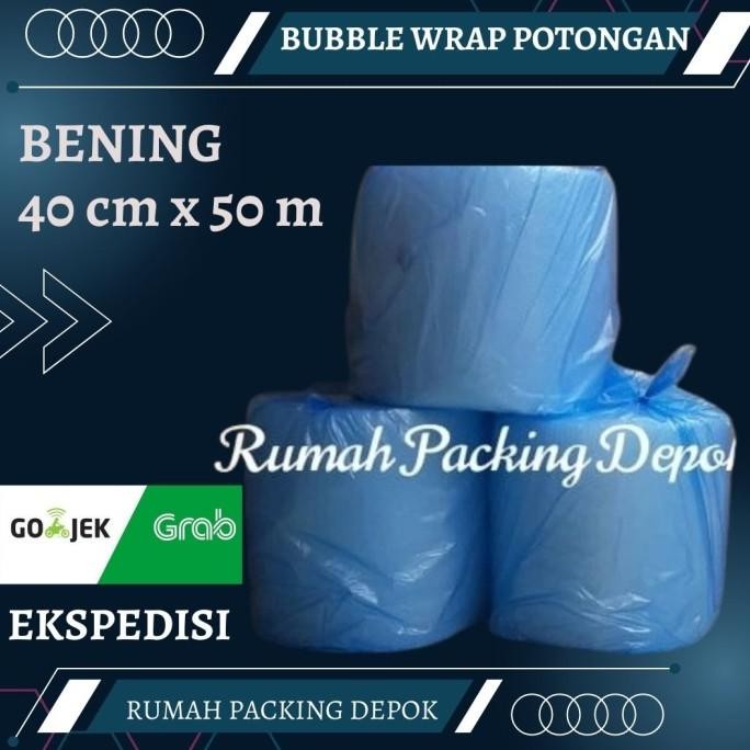

tersedia bubble wrap bening (41 cm x 50 m)