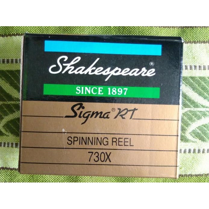 Terlaris Vintage Shakespeare Sigma Rt 730X Spinning Reel Joran Gulungan Pancing Vintage