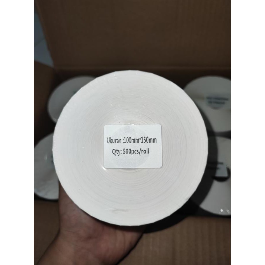 

PROMO 1 BOX, 100x150 mm STICKER DIRECT THERMAL LABEL BARCODE [500 PCS] murah