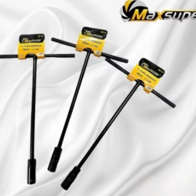 kunci sok sock socket T type wrench 6mm 6 mm MAXSUPE by KAPUSI TOOLS