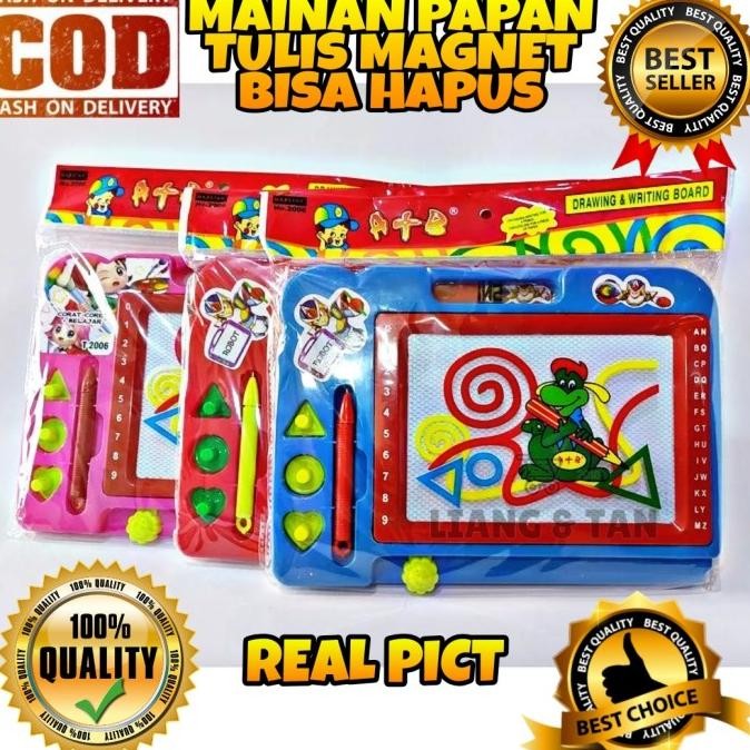 

PROMO Mainan Papan Tulis Magnet Anak / Papan Tulis Hapus Drawing Board