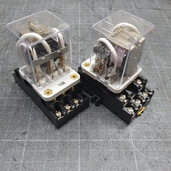 Power Relay TPDT 3x SPDT 40A 220V AC JQX-38F 3Z