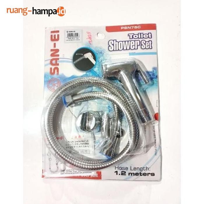 Baru Jet Shower Toilet Crome San-Ei Psn 75 C / Jet Washer Bidet San-Ei Chrome / Jet Spray