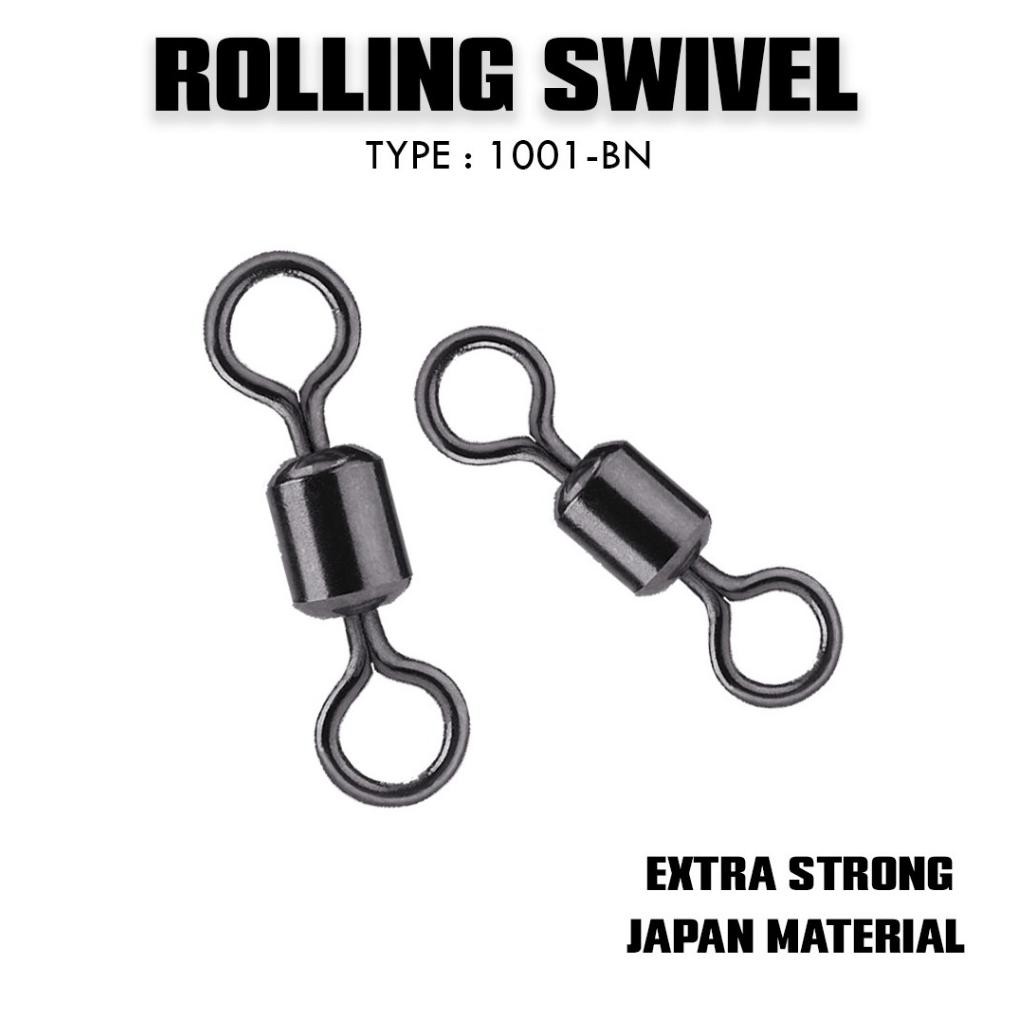 Hammer Head Set Kail Super Lengkap ( Sk6 ) Kail Pancing Aneka Ukuran + Swivel Kili Kili Bahan Baja K