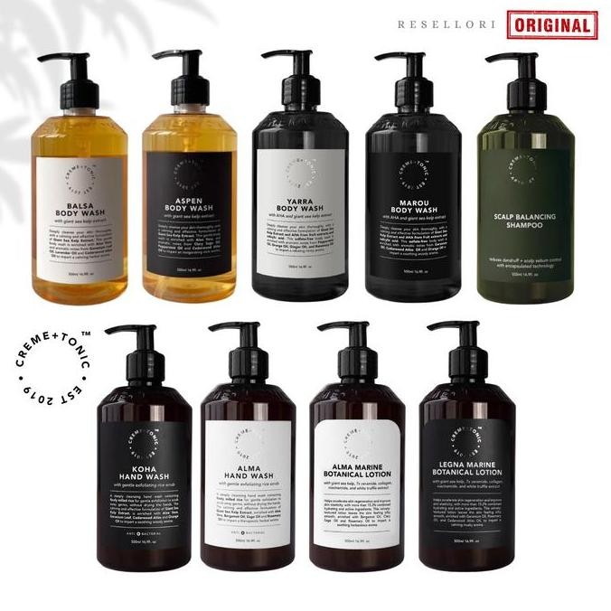 Creme and Tonic Hand Wash / Body Wash / Body Lotion / Shampoo KTS