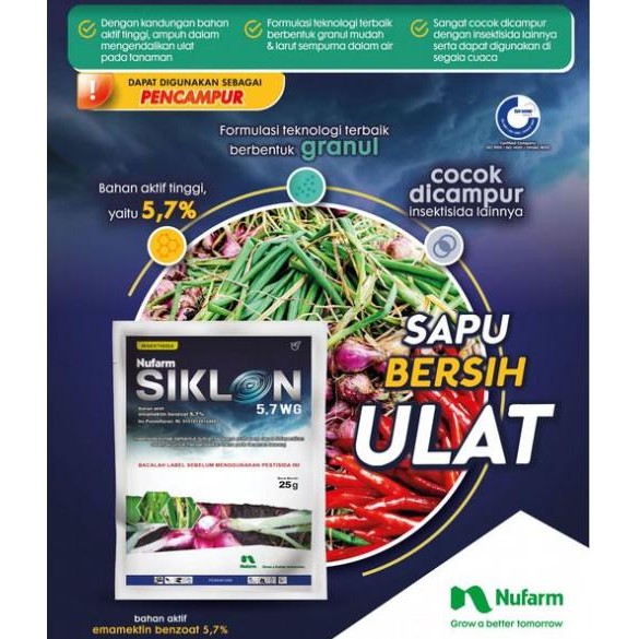 Insektisida Nufarm Siklon 5,7Wg 25Gram