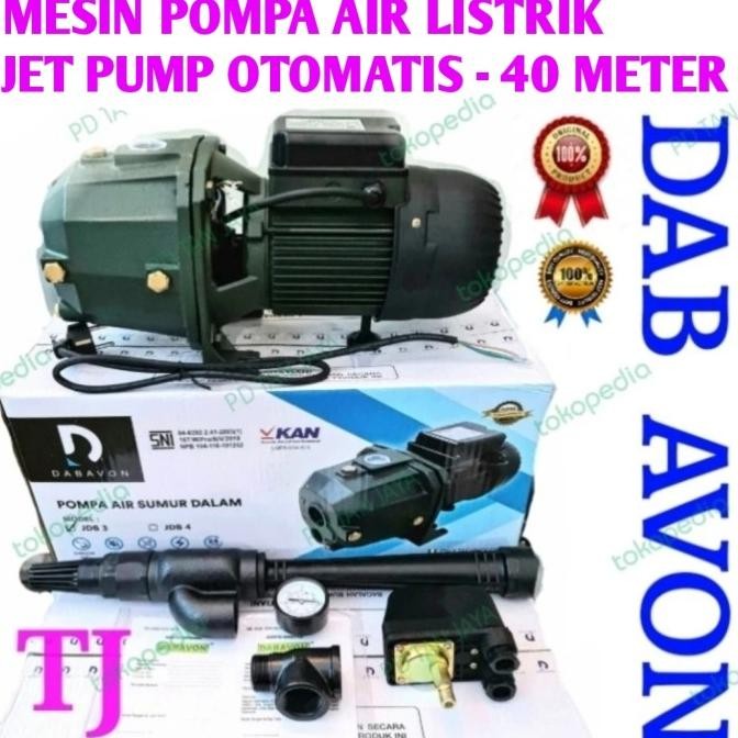 Sale Pompa Air Jet Pump Tipe 370 - 40 Meter Shimizu/Dabavon/Nasional